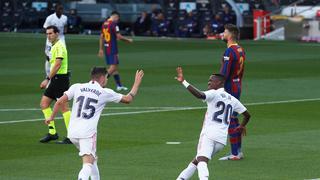 Barcelona vs. Real Madrid: Benzema y la gran asistencia para el 1-0 convertido por Federico Valverde