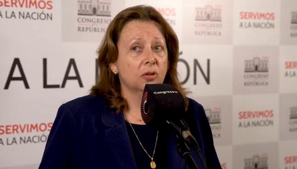 La ministra de Educación, Magnet Márquez, evitó pronunciarse sobre la denuncia por presunto plagio contra la presidenta Dina Boluarte. (Foto: Minedu)