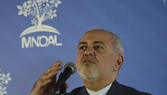 El ministro iraní, Mohammad Javad Zarif, participó de la reunión ministerial del Movimiento de Países No Alineados en Caracas y saludó la "resistencia" de Venezuela ante las sanciones de EE.UU. (AFP)