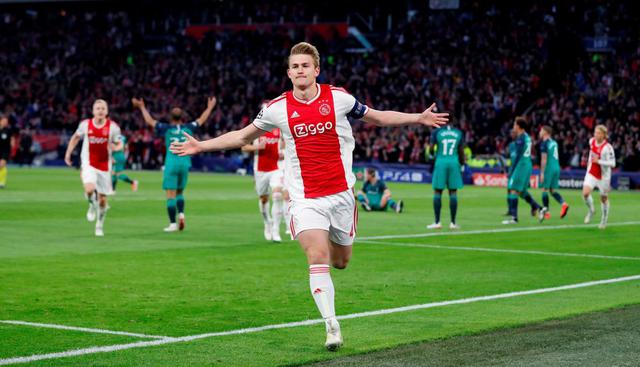Matthijs de Ligt es holandés, tiene 19 años y juega en el Ajax. (Foto. AFP)