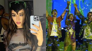 Danna Paola cautivó a sus fans como conductora de los Kids Choice Awards 2022