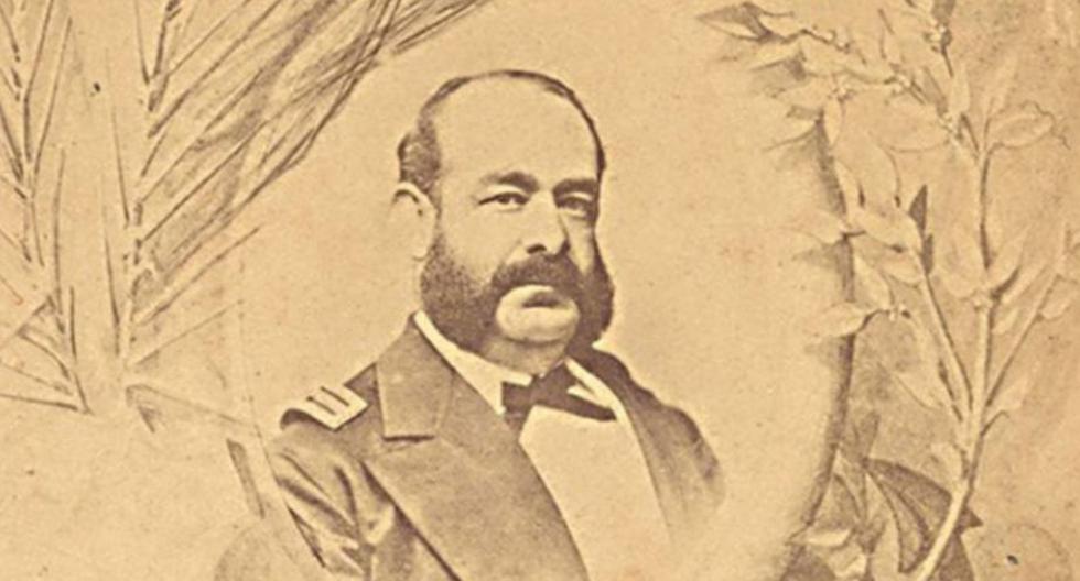 En 1879 muere el Almirante Miguel Grau Seminario en el Combate Naval de Angamos, durante la Guerra del Pacífico. (Foto: Andina)