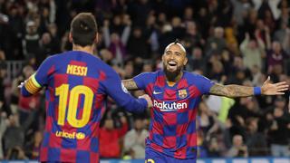 Barcelona vs. Slavia Praga: Arturo Vidal anotó el 1-0 tras pase de Messi pero gol fue anulado [VIDEO]