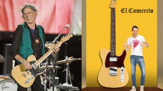 Rolling Stones: tómate una foto con la guitarra de Keith