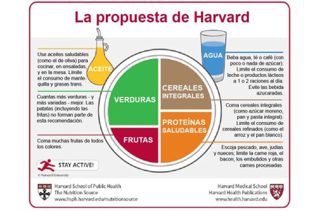 The Healthy Plate, created by nutrition experts at the Harvard School of Public Health.