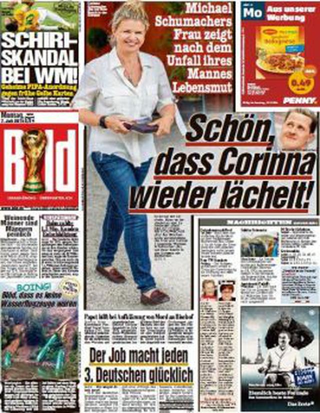 Schumacher mejora "lentamente", dice su esposa Corinna - 1