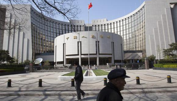 El Banco Central de Reserva China espera reducir la tasa que cobra a los bancos que necesitan liquidez a corto plazo. (Foto: Bloomberg)