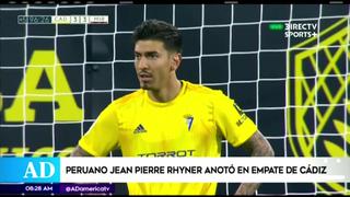 Jean Pierre Rhyner anotó su primer gol en la segunda división española 