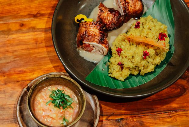 The stewed risotto was a favorite.  (Photo: La Mariposario Diffusion)