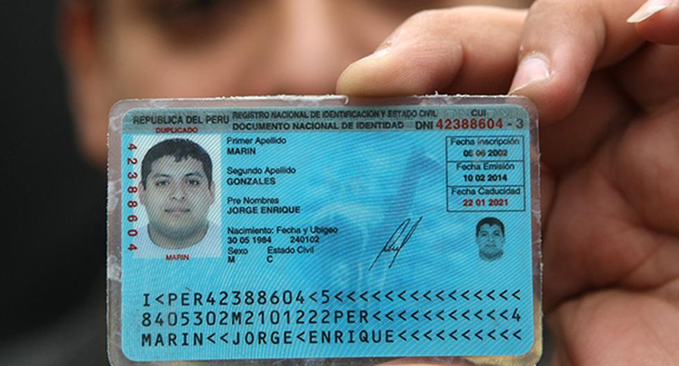 ¿Cómo renovar tu Documento Nacional de Identidad vencido? (Foto: Andina)