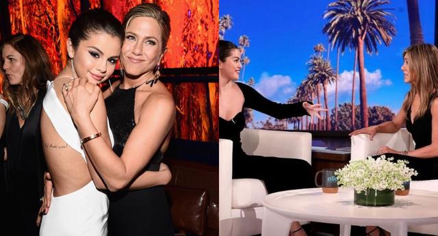 Selena Gómez y Jennifer Aniston brillaron como dupla en el último programa de "The Ellen Show". Conoce los detalles de sus looks en la siguiente galería. (Fotos: IG/ @selenapieces)
