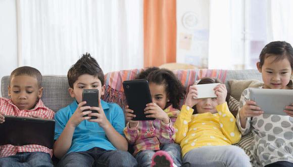 Los niños acceden cada vez más a dispositivos electrónicos. (Foto: Difusión)