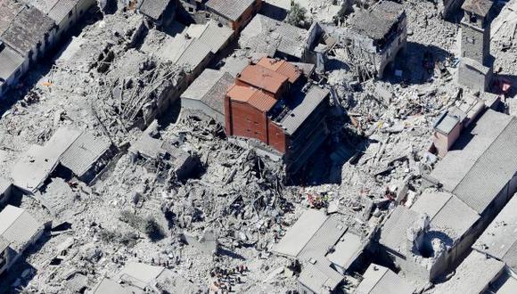 Terremoto en Italia: Destrucción vista desde el aire [VIDEOS]