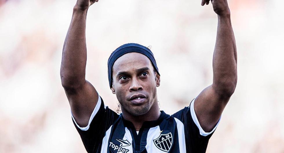 Ronaldinho Gaucho ya tiene en mente su retiro de los campos de juego (Foto: EFE)