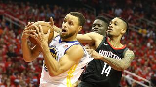 NBA: Warriors vencieron 119 a 106 a los Rockets en el juego 1 de la final del Oeste