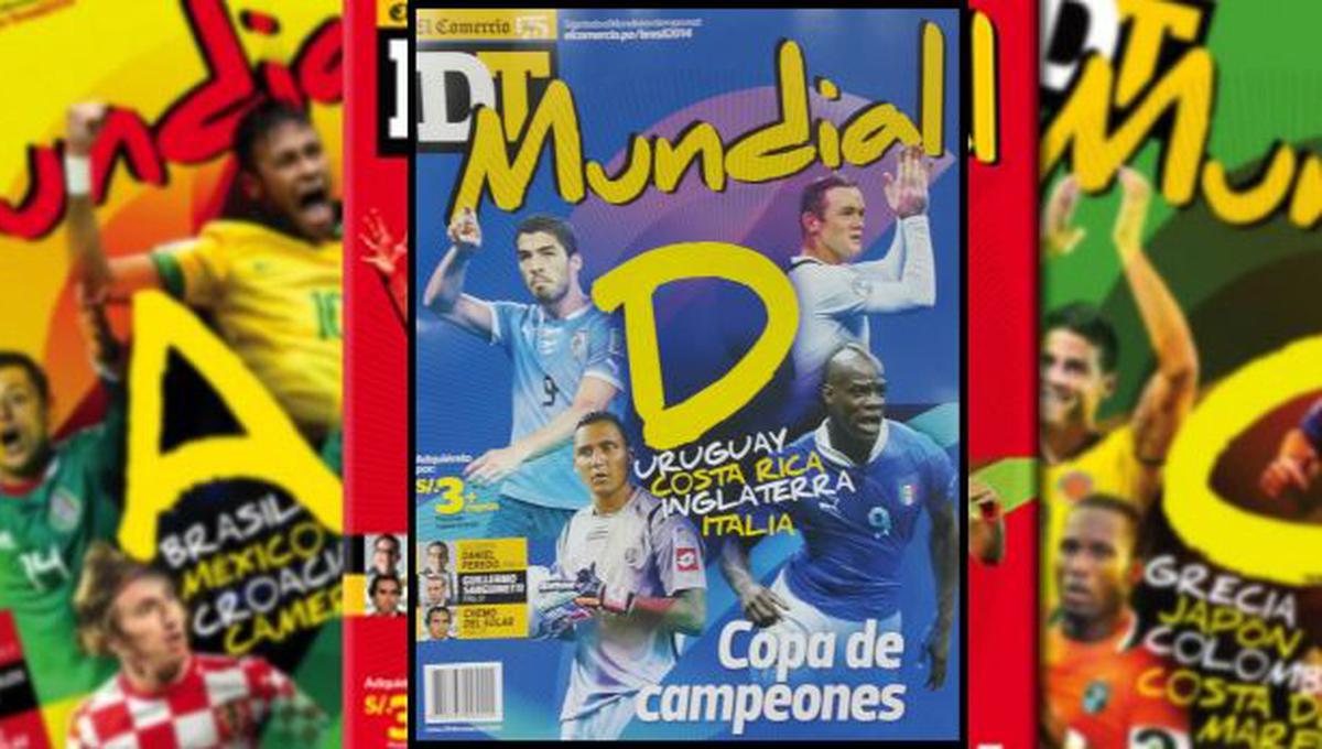 Revista DT Mundial: este jueves el Grupo D de Brasil 2014