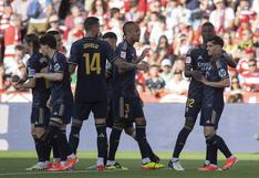 Real Madrid goleó 4-0 a Granada por LaLiga | RESUMEN Y GOLES