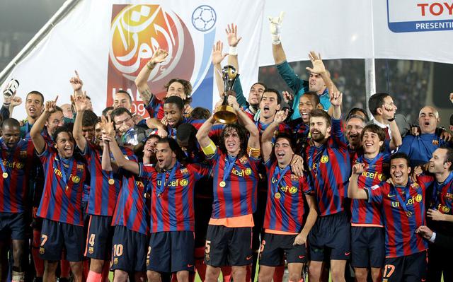 Barcelona venció a Estudiantes de La Plata en la final del Mundial de Clubes | Foto: Agencias