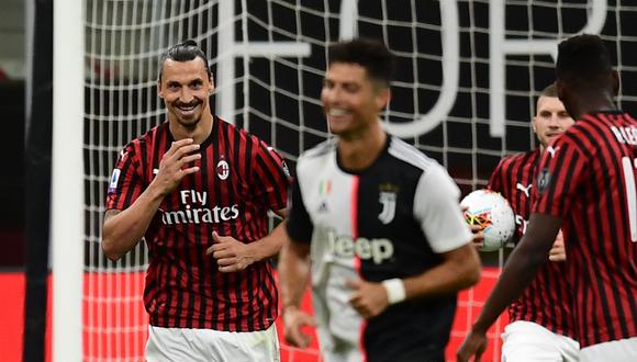 La remontada de Milan a Juventus en San Siro por la Serie A. (Foto: AFP)