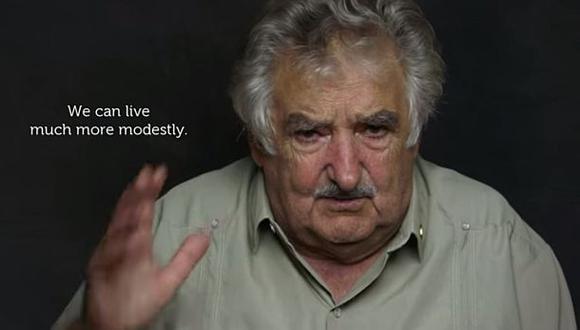 José Mujica dice cómo vivir modestamente en solo 47 segundos