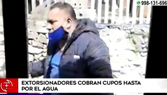 Vecinos del asentamiento humano Señor de la Justicia, en Ventanilla, están preocupados e indignados por el accionar de los extorsionadores | Foto: Captura de video / América Noticias