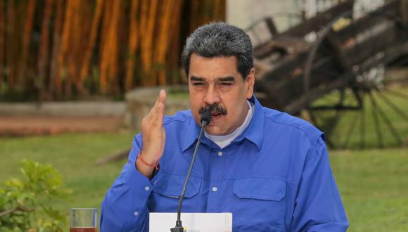 Nicolás Maduro, durante un evento con los jóvenes del Partido Socialista Unido de Venezuela en Caracas. (Foto: Palacio de Miraflores / REUTERS).