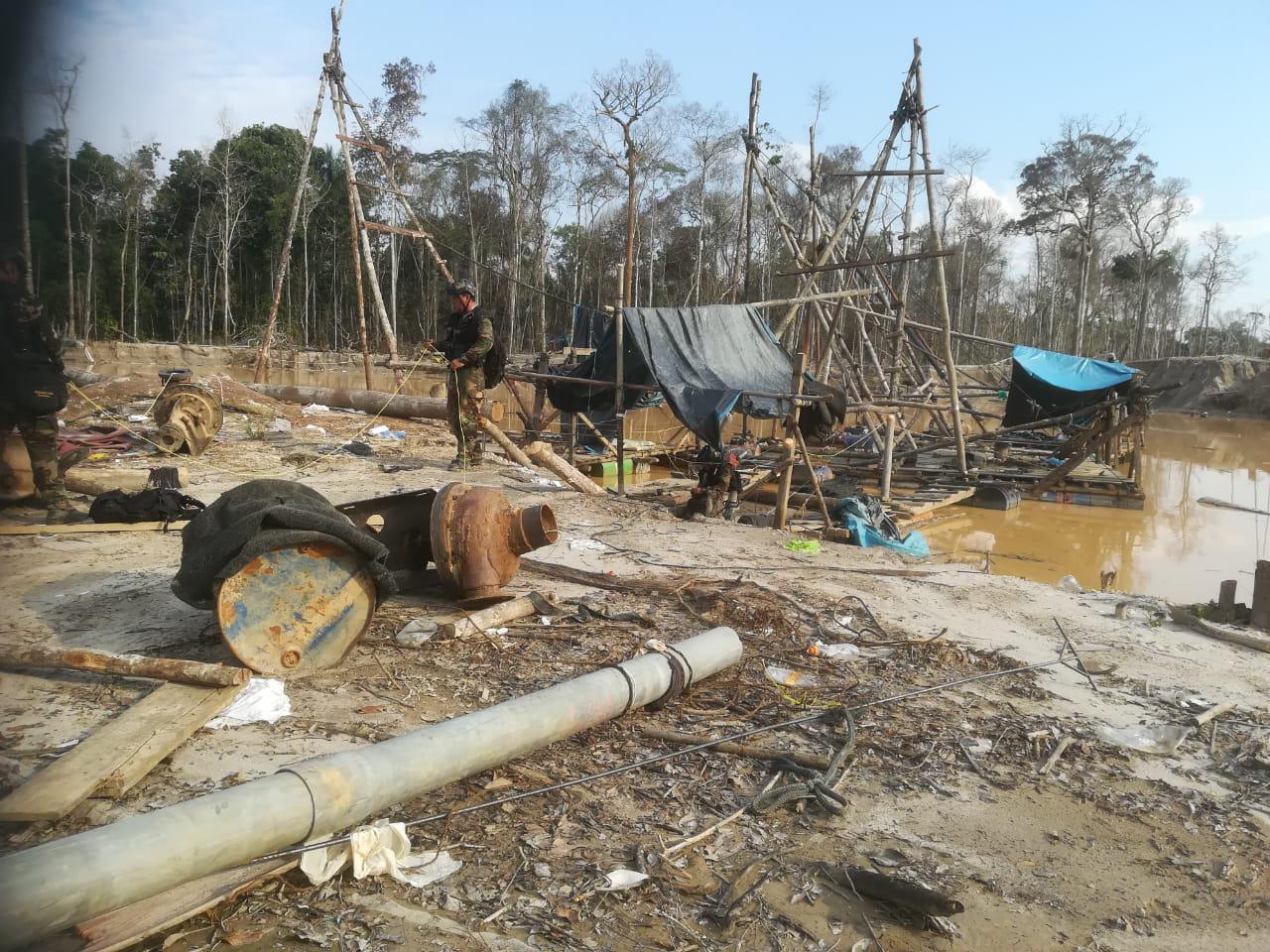La Pampa Madre de dios Minería Ilegal