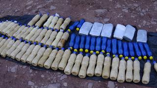 Vraem: policía decomisa más de 56 kilos de pasta básica de cocaína