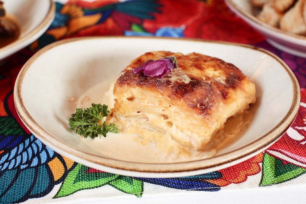 En Huancahuasi podra disfrutar un pastel de papa inolvidable con receta arequipeña. 