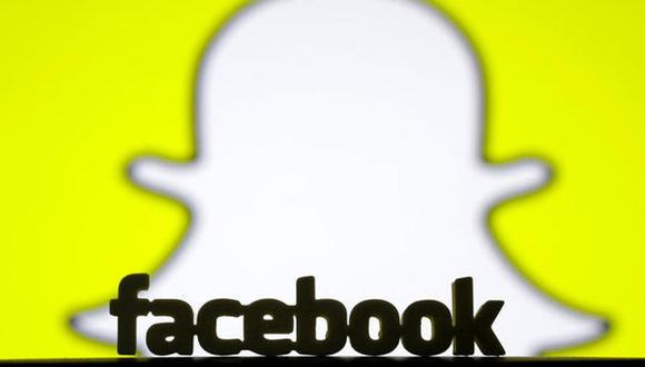 Snapchat encontró el tema y la oportunidad perfecta para burlarse de Facebook. (Reuters)