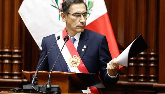 Fueron 105 a favor de la vacancia con los que el Congreso sacó de la presidencia ayer a Martín Vizcarra. (Foto: archivo/ GEC)