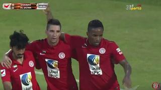 Jefferson Farfán marcó gol con Al Jazira en liga Árabe (VIDEO)