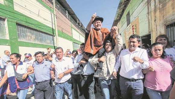 APP, cuyo líder es César Acuña, se sostiene en su bastión del norte y no logra penetrar en Lima (foto: GEC)