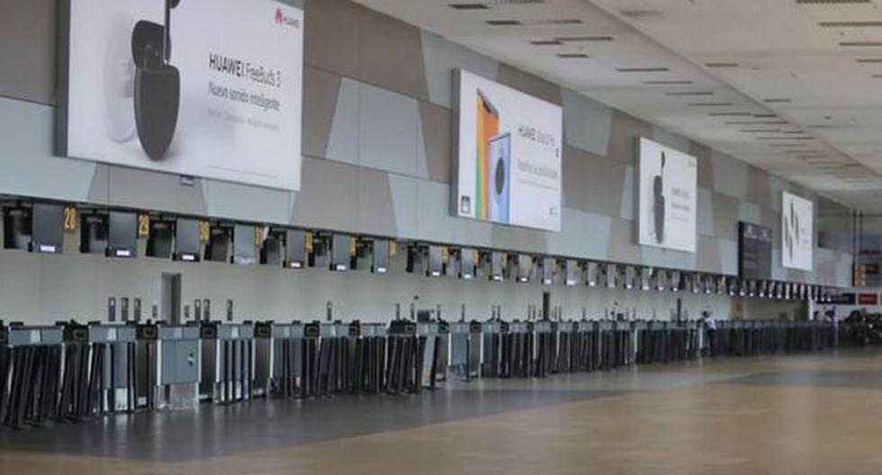 En el aeropuerto ya empezaron a prepararse para que abra sus puertas nuevamente dentro de poco. (Foto: Andina)