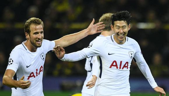 Tottenham venció 2-1 al Dortmund y ya está en octavos. (Foto. Agencias)
