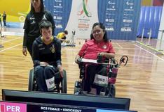 Buenas Noticias: La paraatleta peruana Niurka Callupe se proclamó bicampeona de boccia en la Copa del Mundo