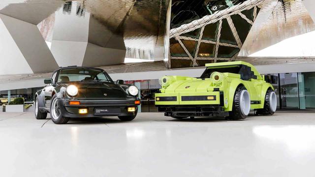 El Porsche 911 Turbo 3.0 fue una de las estrellas que mantuvo la marca alemana durante la década de los 70. (Fotos: Lego).