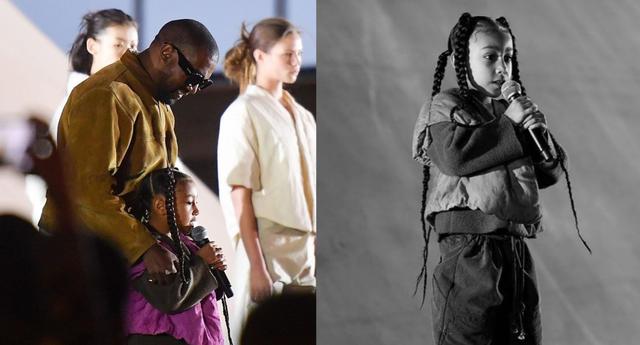 La pequeña North West hizo su debut en el desfile de Yeezy, la marca de su papá, el rapero y diseñador Kanye West. Recorre la galería para conocer más detalles. (Foto: @prvnceuk)