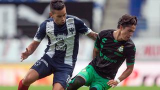 Monterrey logró un agónico empate 2-2 sobre el final del partido contra Santos Laguna