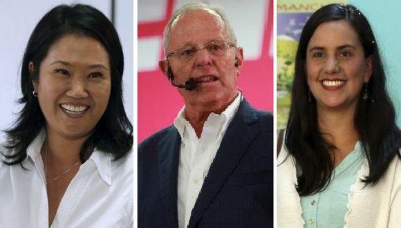 ONPE al 98,99%: Keiko 39,86%, PPK 21,01%, Verónika 18,78%