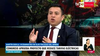 Congreso de la República aprueba proyecto para reducir tarifas eléctricas
