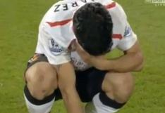 Luis Suárez y su llanto tras empate del Liverpool ante Crystal Palace