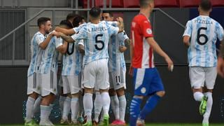 Paraguay cayó 0-1 contra Argentina y sigue tercero en el Grupo A de la Copa América 2021