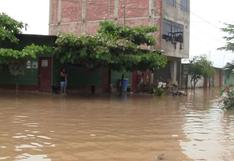 Lluvias: Desborde inunda zonas de Aguas Verdes en Tumbes
