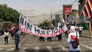 Reportan que cientos de manifestantes se dirigen desde Huaycán al Centro de Lima