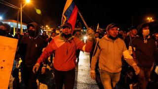 Ecuador cumple una semana de protestas con el primer manifestante fallecido