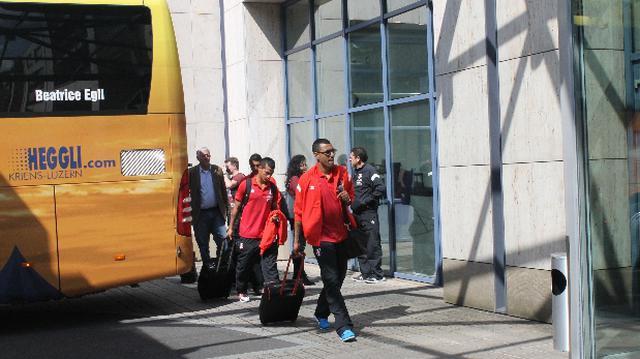 Selección peruana arribó a Suiza para otro partido amistoso - 2