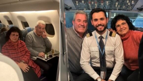 En esta imagen se aprecia al piloto de avión que les dio un conmovedor mensaje a sus padres que viajaron con él. (Foto: @pilot_jordi / Instagram)