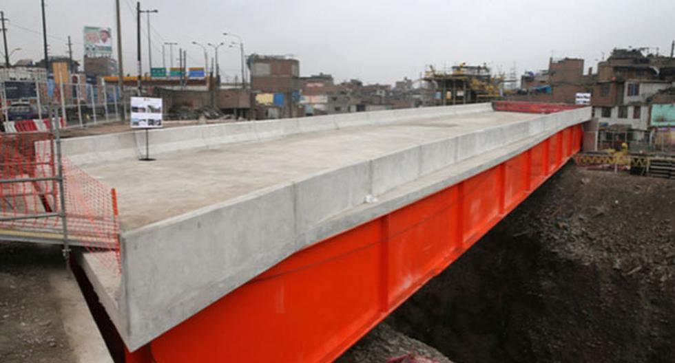 Puente Santa María será cerrado durante un mes. (Foto: Agencia Andina)