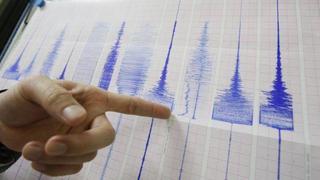 Cinco sismos se registraron esta madrugada al interior del país